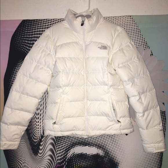 The North Face Jackets & Blazers - white women's north face jacket