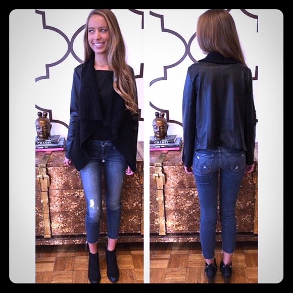 New! BB Dakota Chunky Sweater Jacket - Small