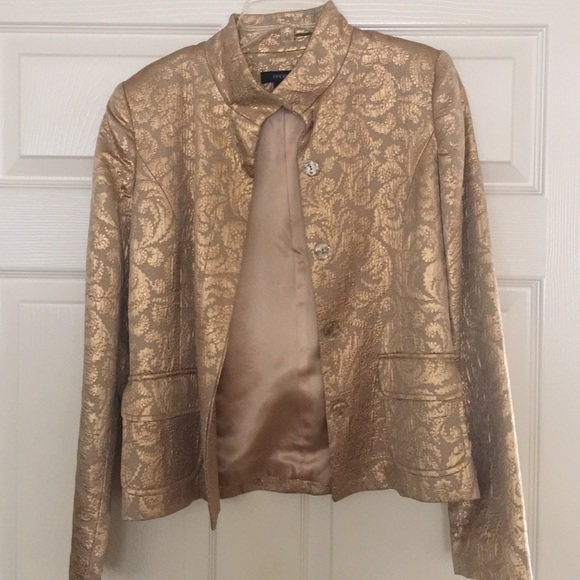 Gold/tan blazer