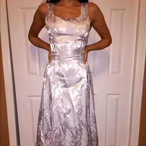 Scott McClintock Silver Gown
