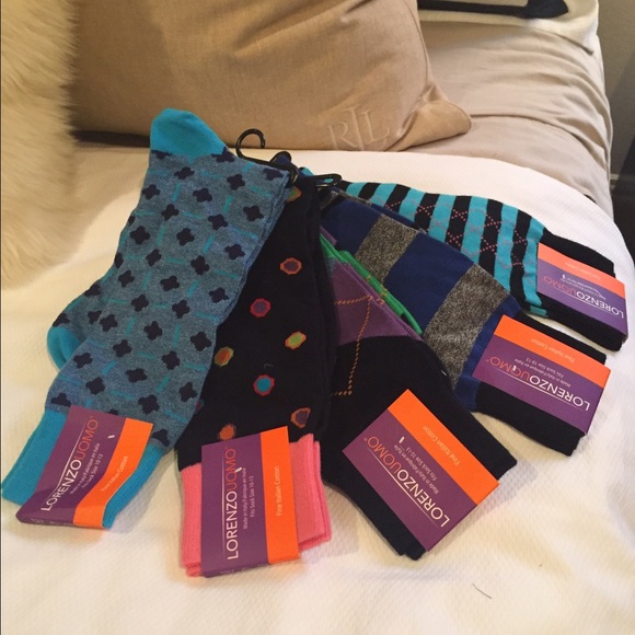 NWT. Lorenzo Uomo dress sock bundle!