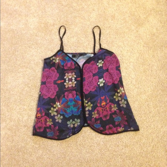 💥 CHIC 💥 violet blouse - Picture 1 of 1