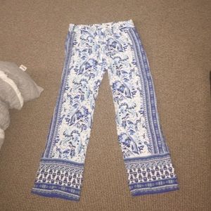 Blue and White lounge pants