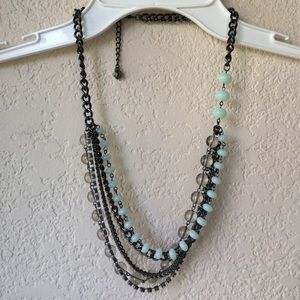 Multi Stand Statement Necklace