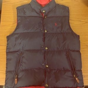 Brand new Men's Polo Down Vest size medium