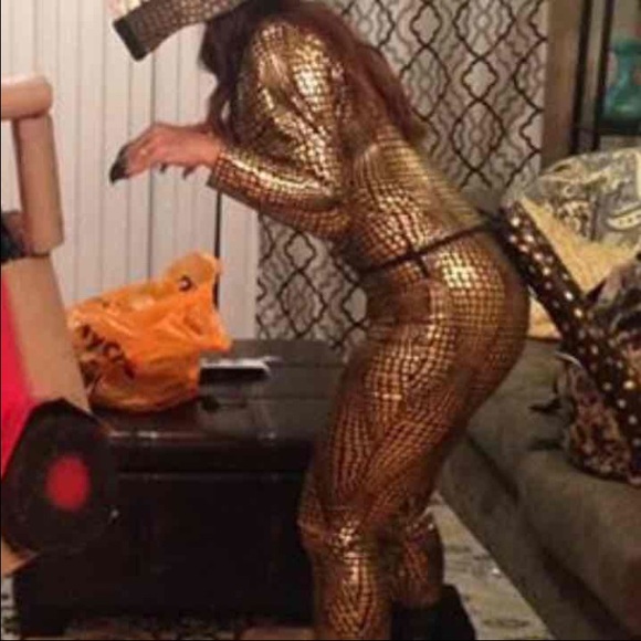 Snake skin body suit - Picture 2 of 6