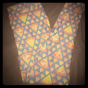 LulaRoe TC Pizza leggings