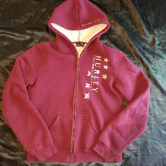 Hurley hoodie.  Super warm & comfy