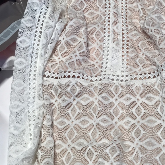 5 🌟 Rated Host Pick Laced Mini Dress - Picture 4 of 4