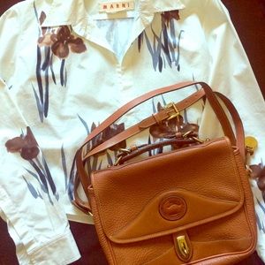 Dooney & Bourke Brown Cross/satchel Bag 🌻