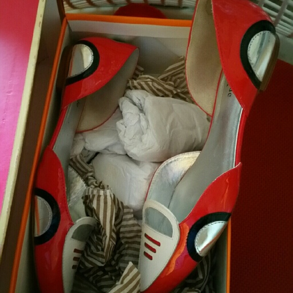 kate spade racer (race car) flats 9.5