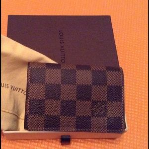Louis Vuitton Damier card case/wallet