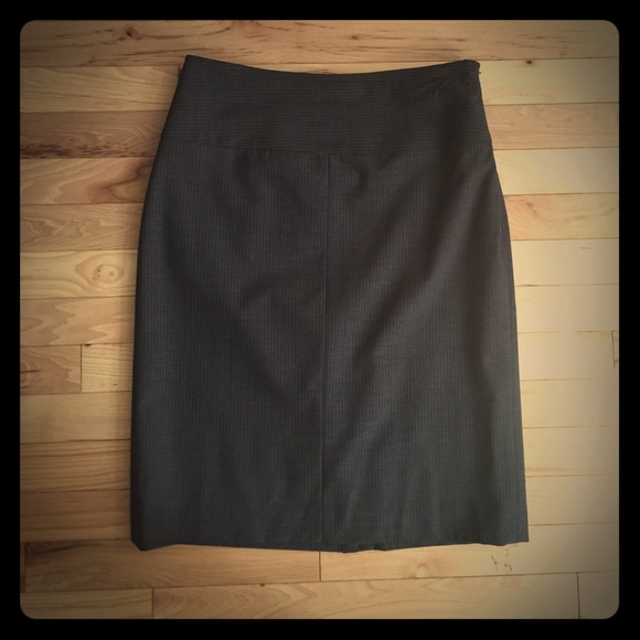 Banana Republic Pinstripe Pencil Skirt