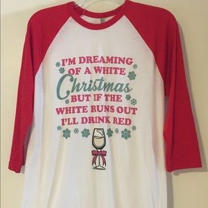 Holiday Raglan Tee