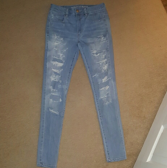 American eagle super stretch Jeggings Size 6