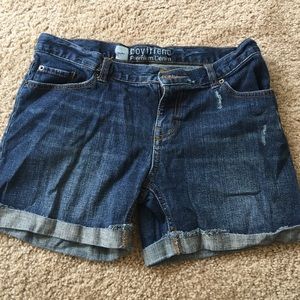 Jean shorts