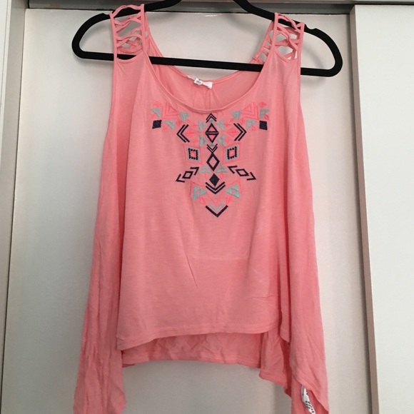 Pink tank top