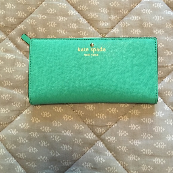 Kate Spade teal wallet