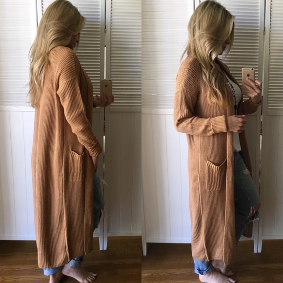 Sold • Long Honey Knit - Picture 3 of 4