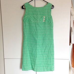 VINTAGE mod retro sleeveless shift dress 60s