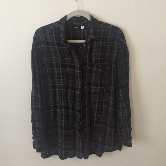 Urban Outfitters BDG Plaid Button Down size small