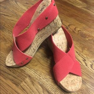 Brand New With Tags size 11 Red Wedges