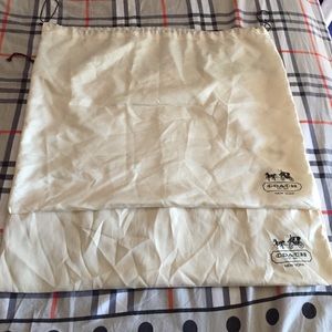 Coach large dust bag