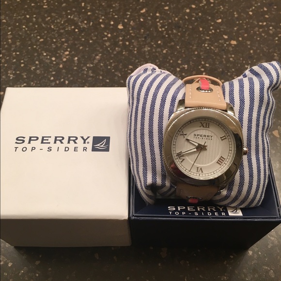 Sperry Accessories - Leather Sperry top sider watch
