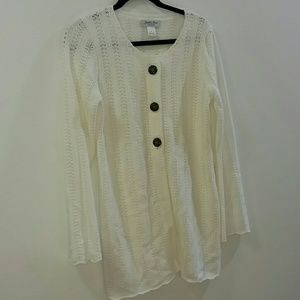 Medium Long Cream Sweater