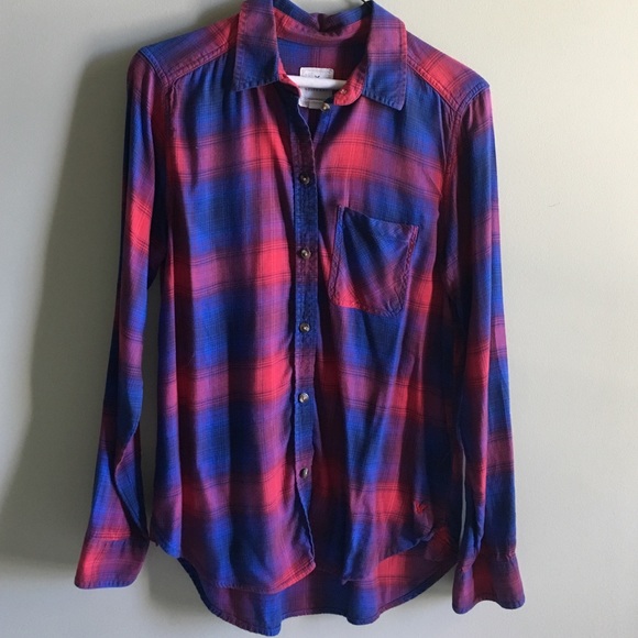 American Eagle button down flannel