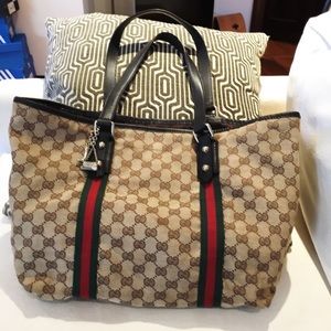 100% authentic Gucci tote bag