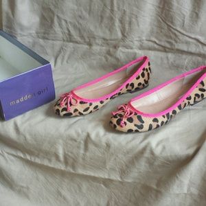 MADDEN GIRL Leopard Print Pink Lining