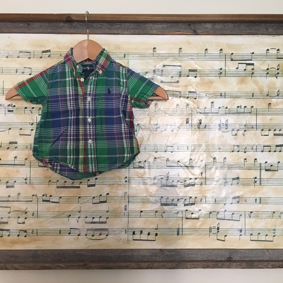 Ralph Lauren plaid button down