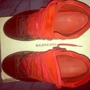 Balenciaga high top arena sneakers. Size 46