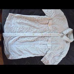 Burberry short sleeved button down