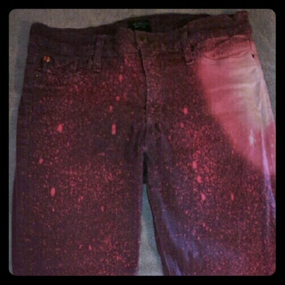 Hudson Jeans Nico Super Skinny Galaxy Cosmo 32