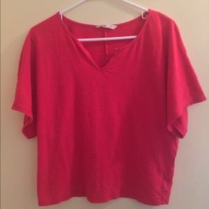 Pink Slouch Shirt
