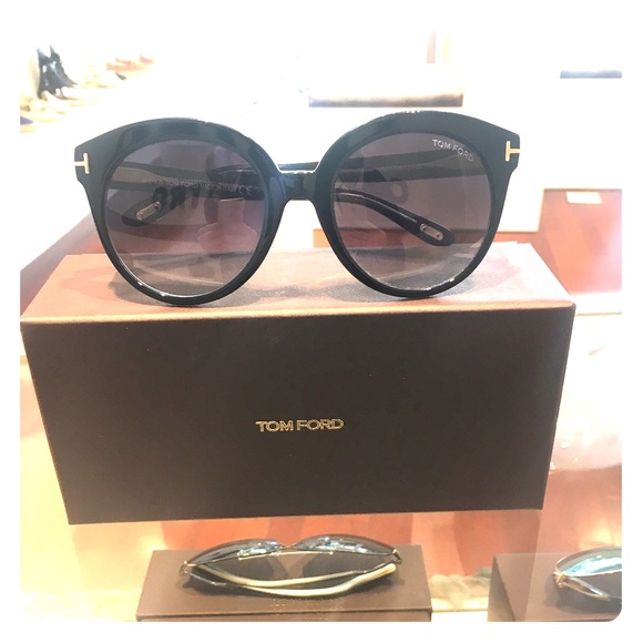 Authentic Tom Ford TF429 Monica black sunglasses