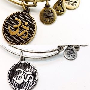 Alex and Ani OM II Charm Bangle! Silver or Gold