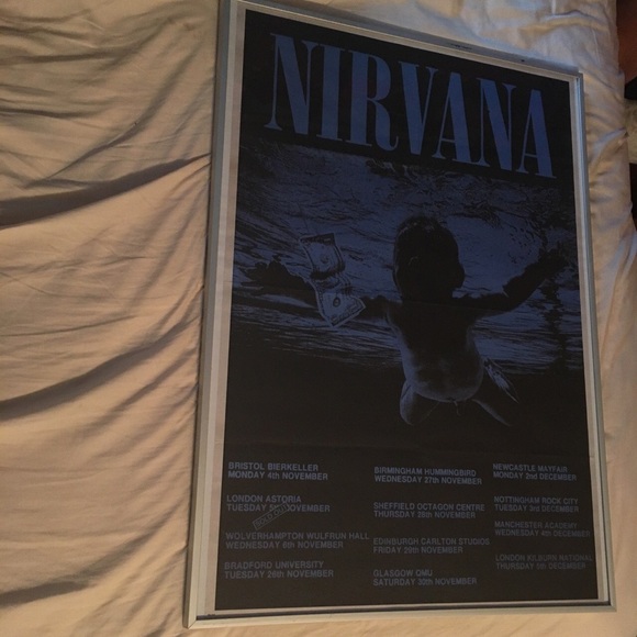 NIRVANA CONCERT POSTER
