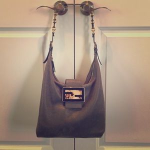 AUTHENTIC Women's Fendi Handbag in Grey
