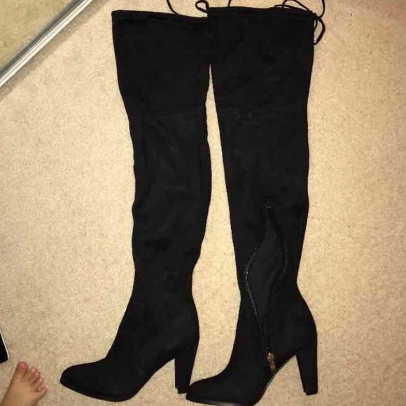 catherine malandrino knee high boots - Picture 4 of 4