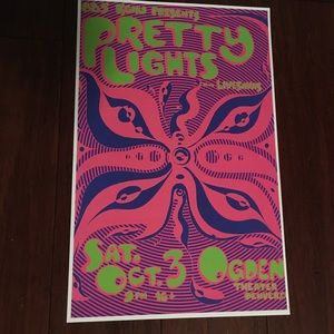 PRETTY LIGHTS DENVER CO CONCERT POSTER