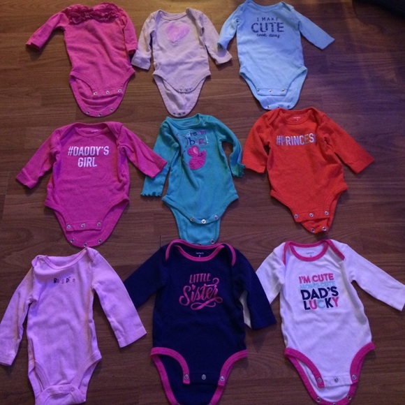 Long sleeves onesies.