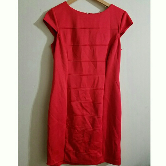 Macy's Classy Red Dress - Picture 1 of 2
