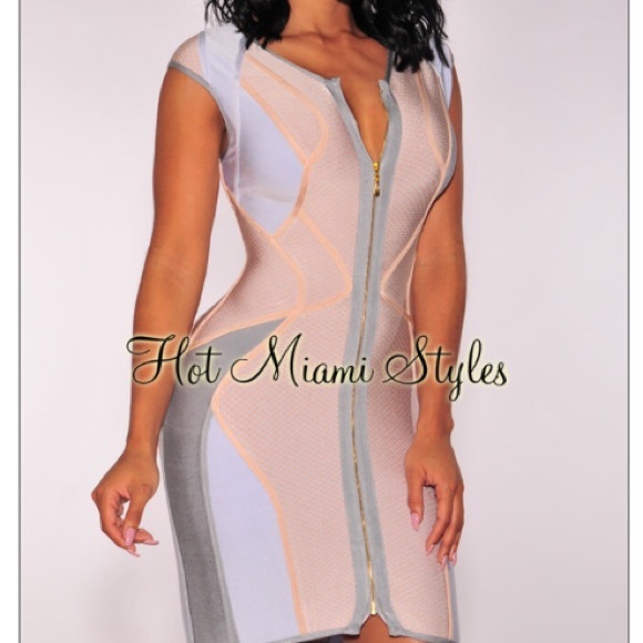 Pastel Bandage dress