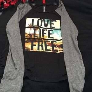 Girls long sleeve top