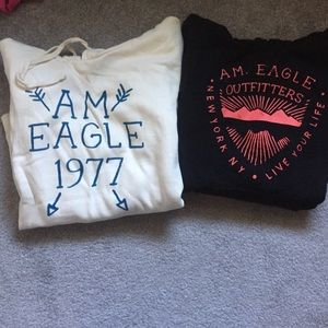 Bundle of Two American Eagle women's hoodies