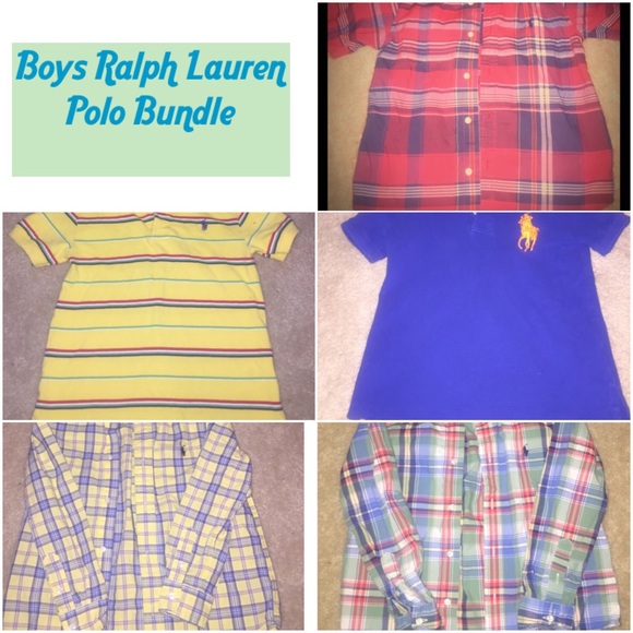 Boys Ralph Lauren polo bundle