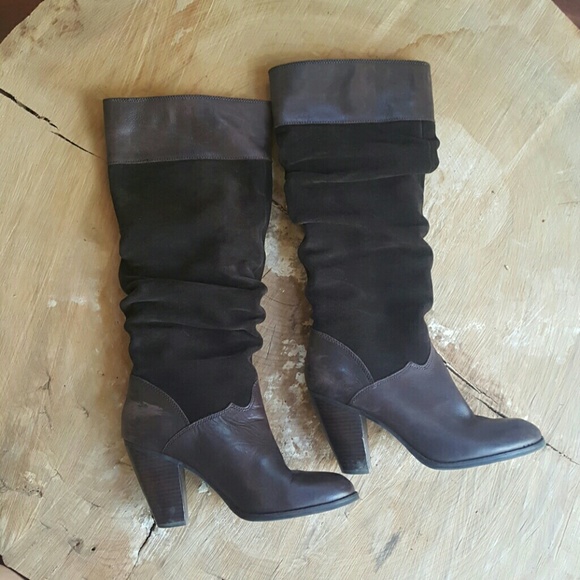 Brown Leather Zodiac Boots